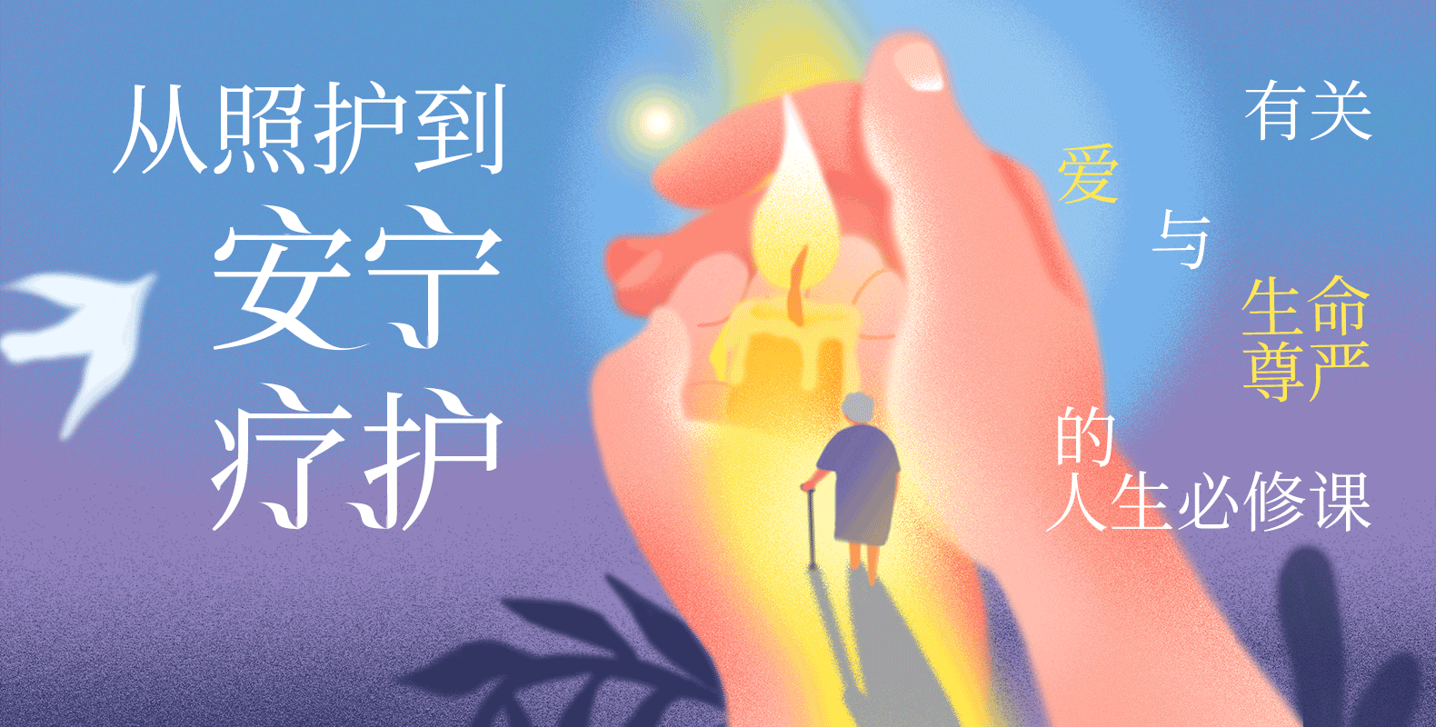 從照護到安寧療護